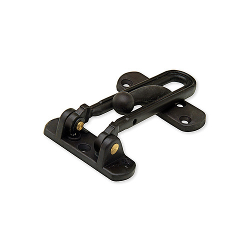 Satin Nickel- Door Guard Security Latch- With Mounting Screws- # 33090