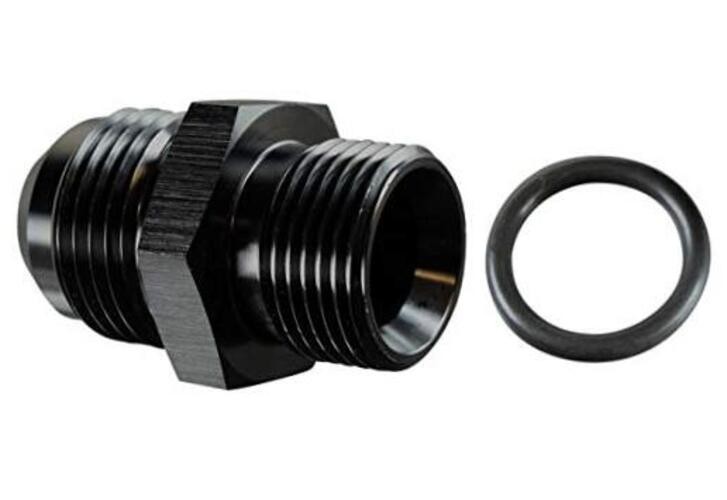 LS Truck Turbo Oil Drain Pan Adapter -10AN Hose to Oil Pan 551208