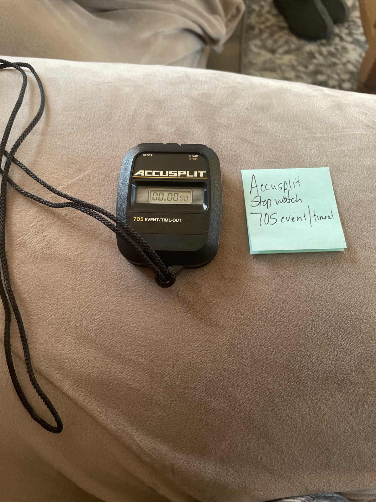 Vintage Accusplit 705 Event Stop Watch New Battery