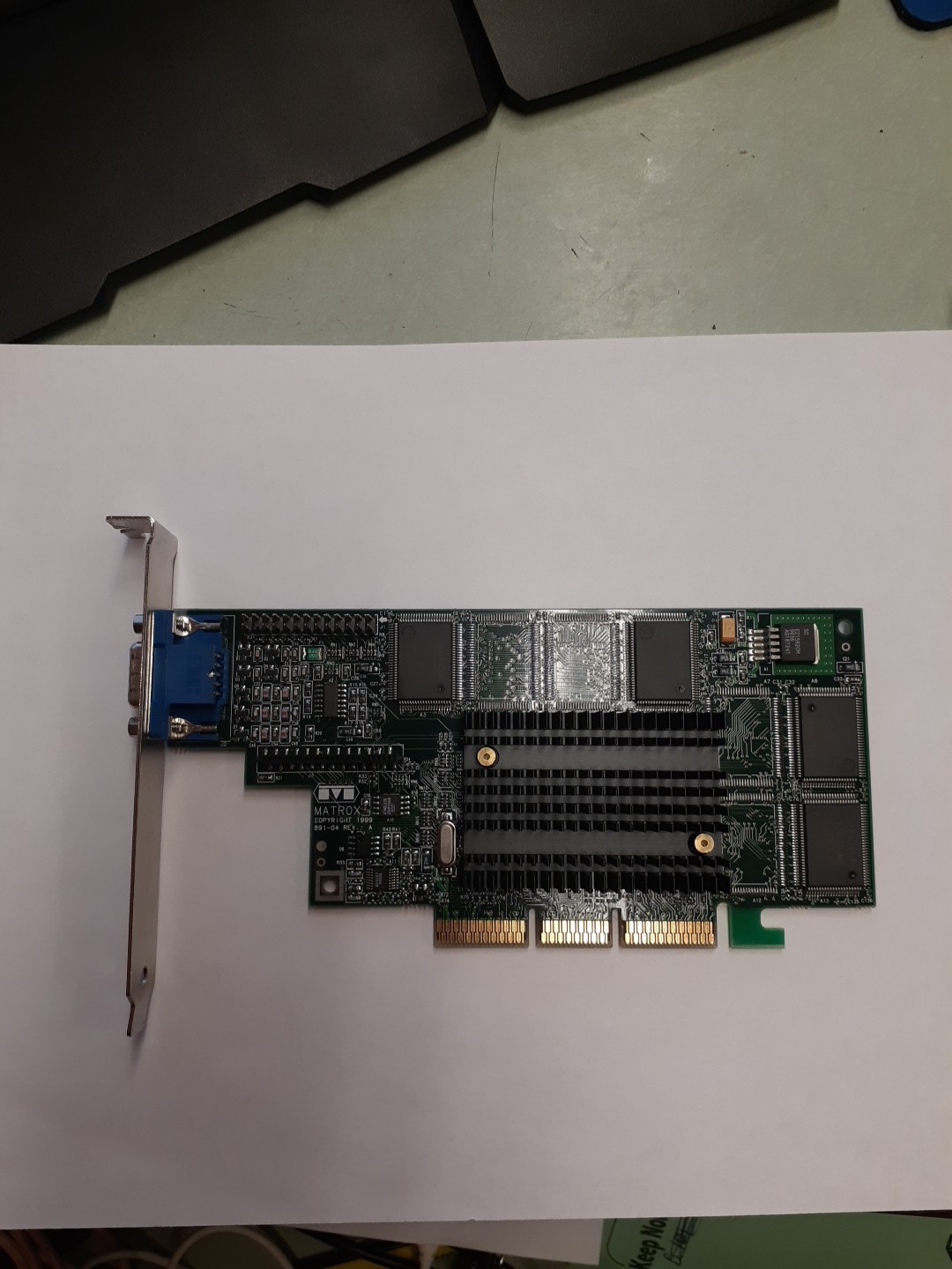 AGP card MGI Matrox 891-04 Rev A G4+MILA/16/CPQ 400273-002 VGA