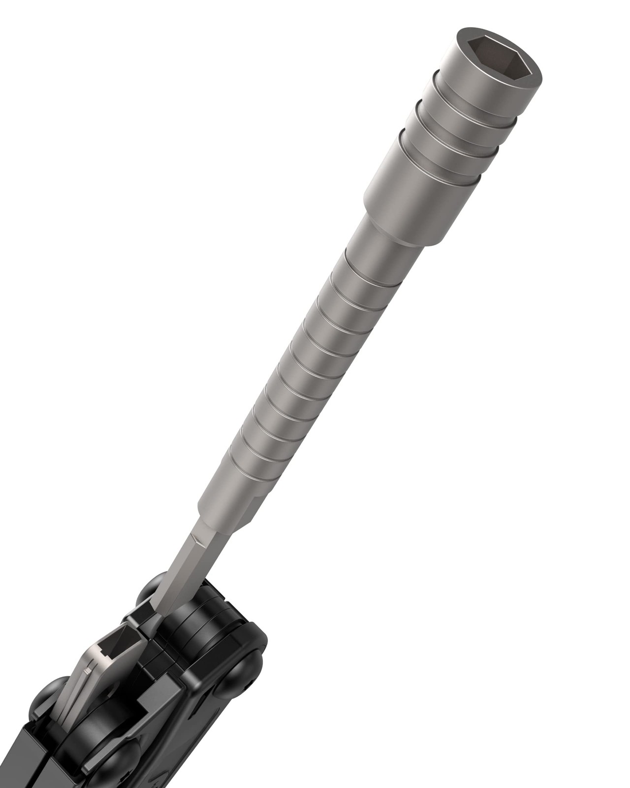 Galvanox Multi-tool Bit Driver Extender - Compatible with Pocket Size, Silver