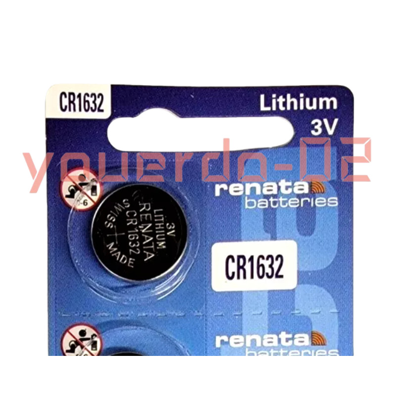 10PC New Box Renata CR1632 3V Button Battery Remote Control Battery