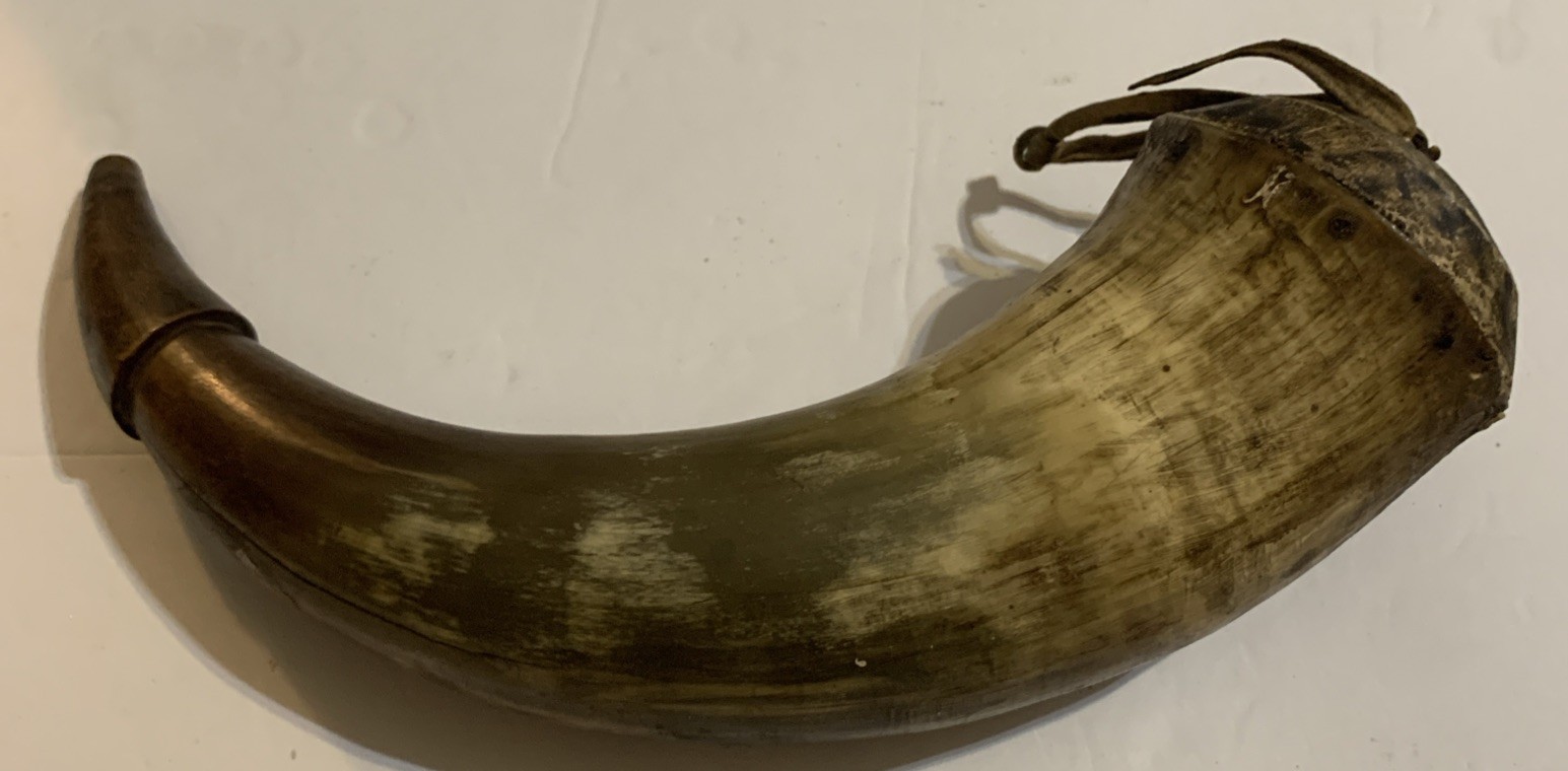Antique Powder Horn for Muzzleloader