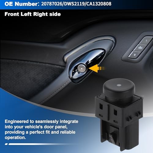 Cadillac CTS & Cadillac Front Latch Release Switch Button