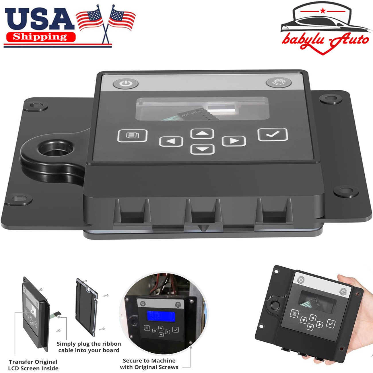 000007926 Touch Pad LCD Housing Assembly for Manitowoc Ice Machine Control Panel