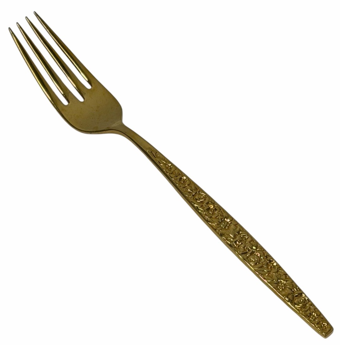 DINNER FORK International Silver Golden Dubonnet Gold Electroplate Rogers Bros