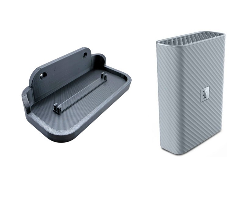 Wall Bracket Telekom Speedport 7 Amplifier Plus Bracket PETG Grey Repeater NEW