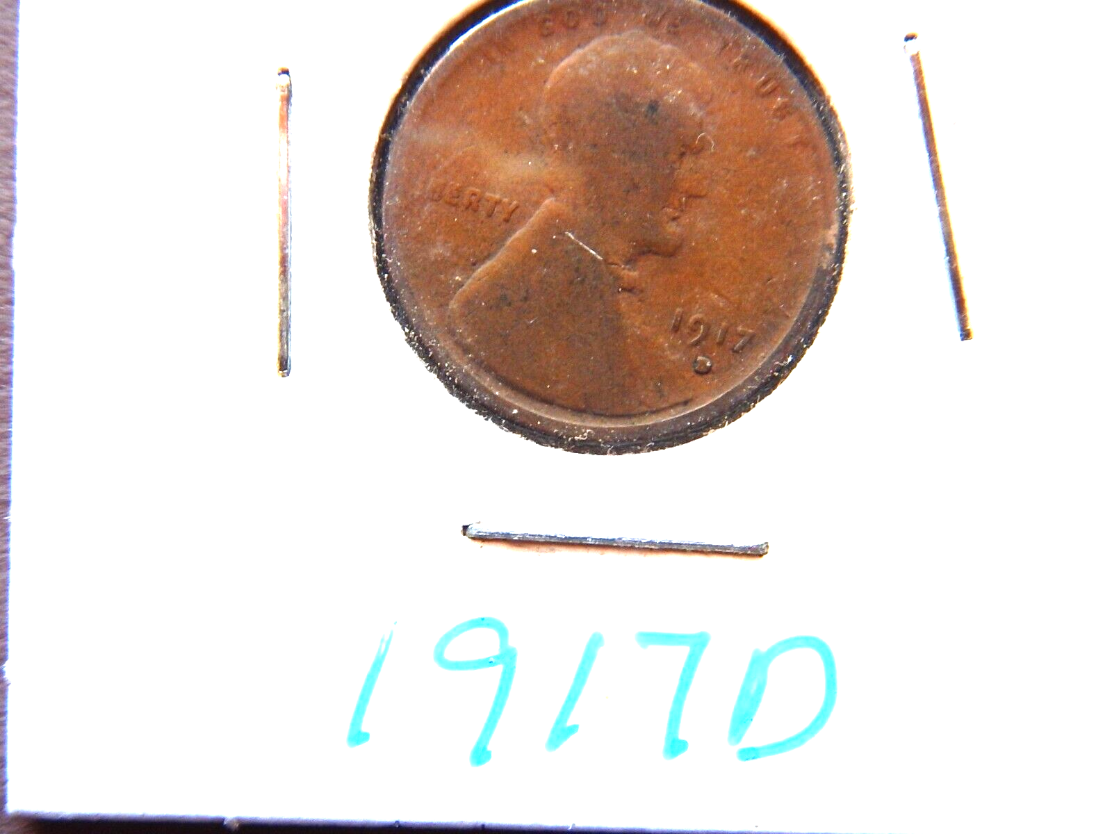 1917 (D) Lincoln Penny