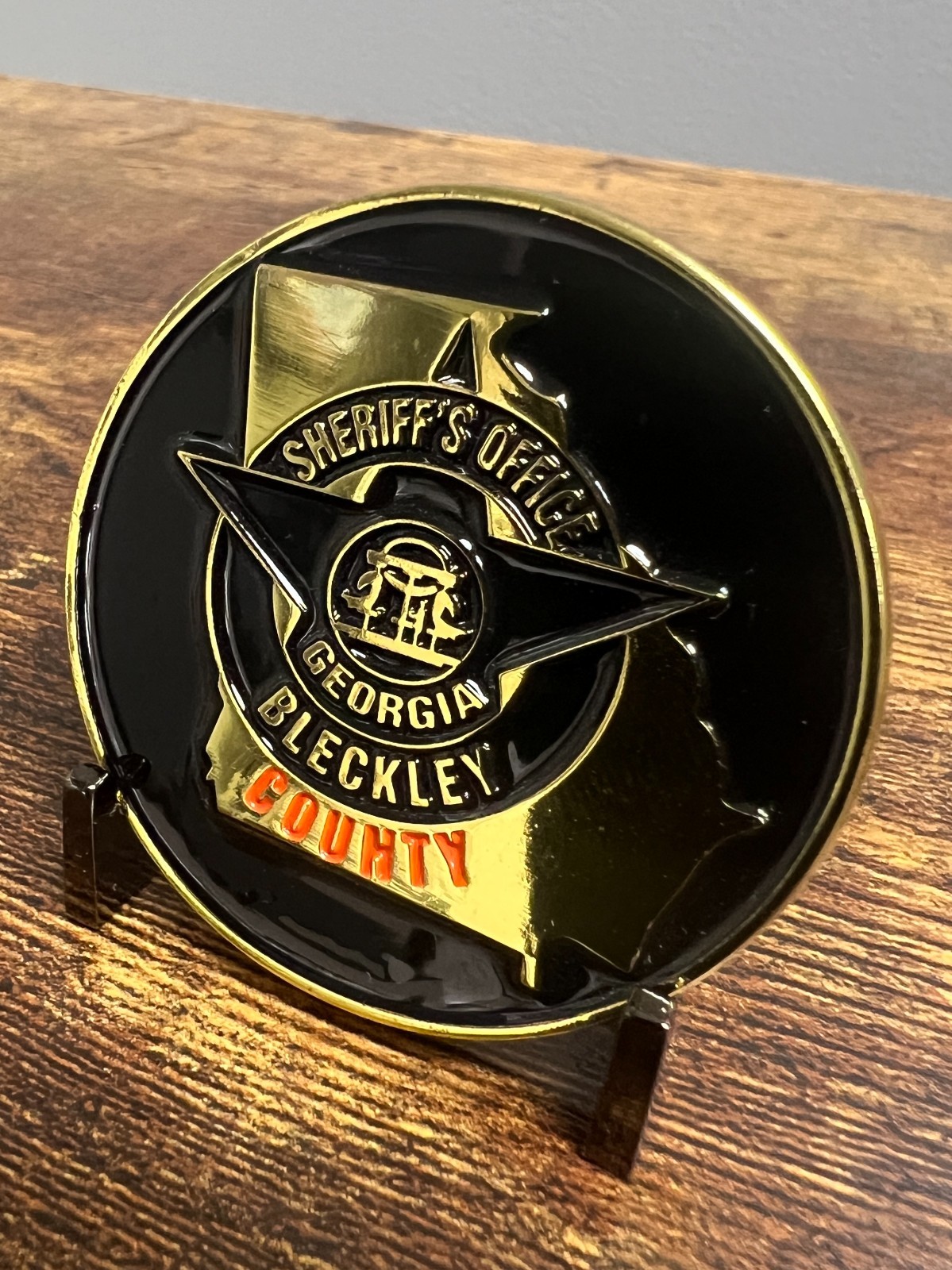 Bleckly County GA Sheriff's Office Challenge ACE UNIT Coin