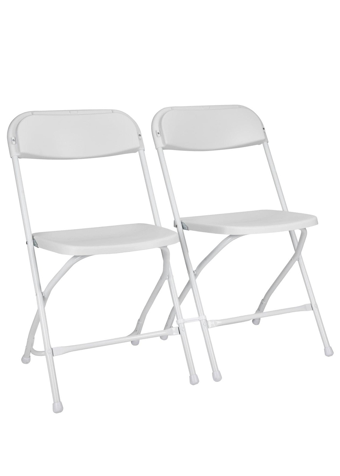 80 Pack White Large Poly Folding Clip to connect Poly Chairs by Chivari