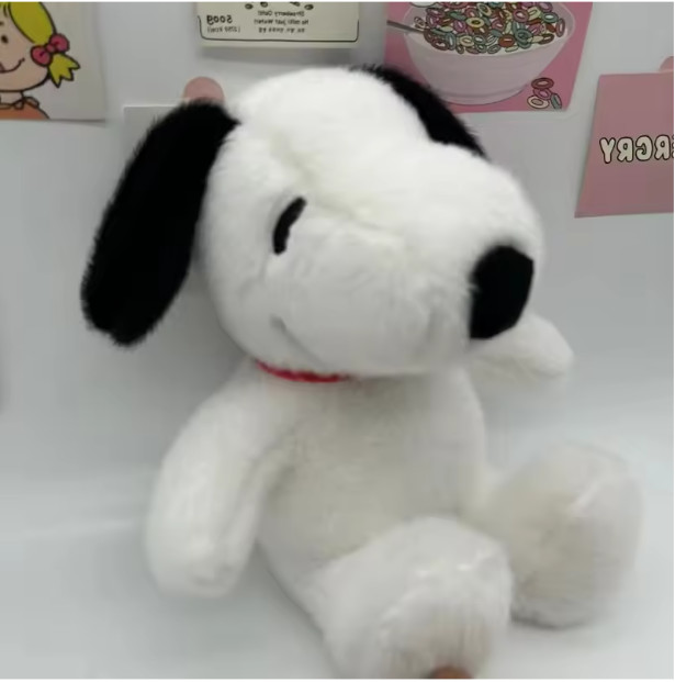 30cm Cartoon Cute Snoopy Plush Toy Pillow Sofa Back Plush Doll Gifts Children*