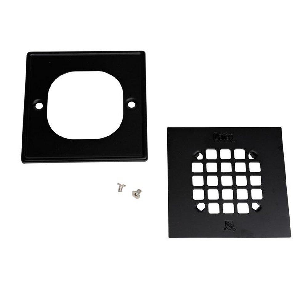Oatey 42419 4.54" Snap-In Strainer Matte Black