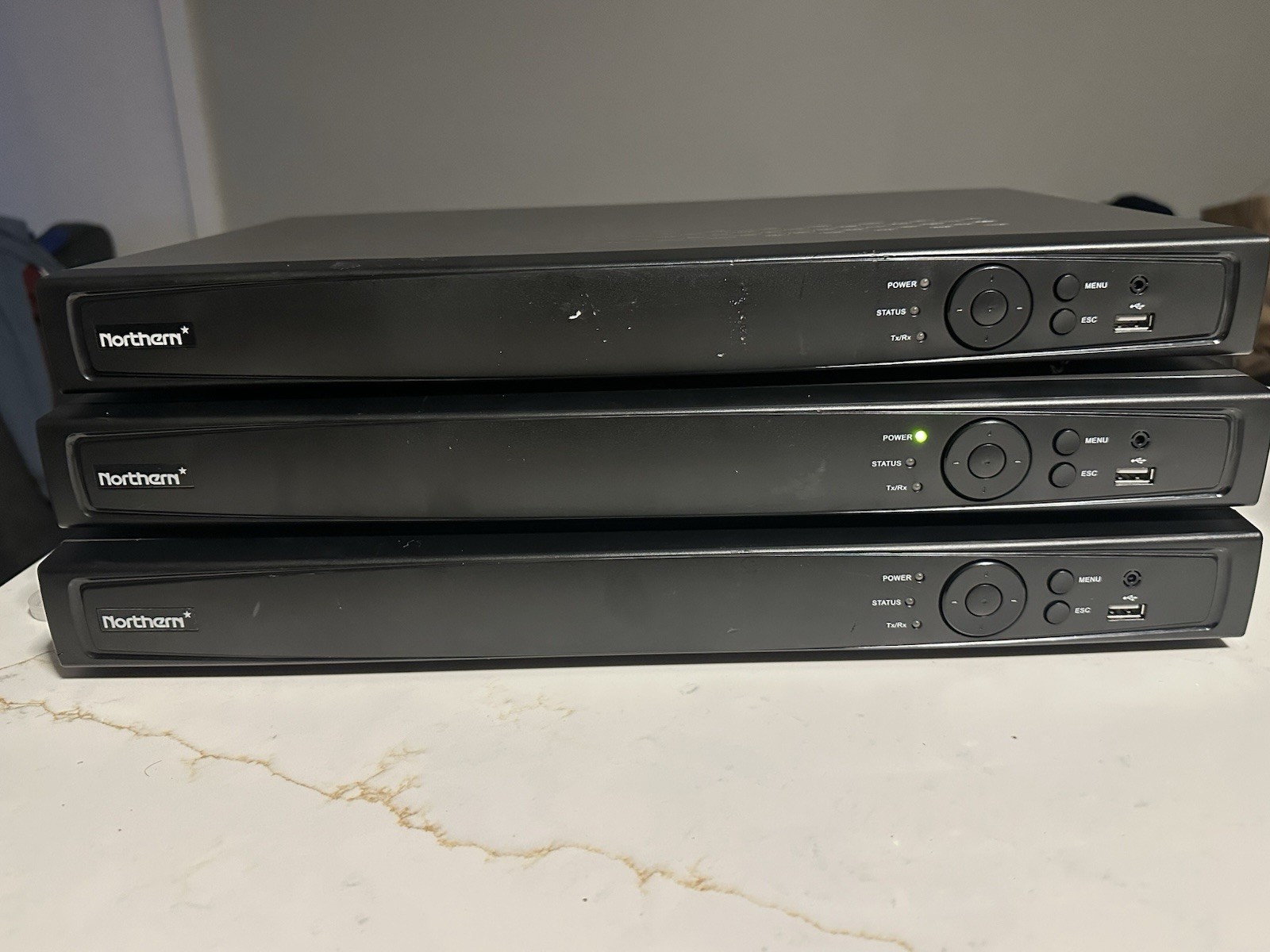 Lot Of 3 Northern Video NTH-NVR8POE Real Time NVR