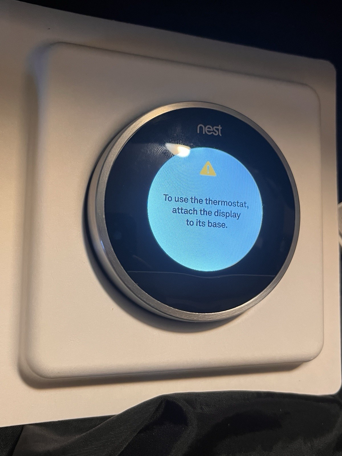 Nest T200577 Learning Thermostat (2nd Generation)  Stainless Steel W/ Box & Accs