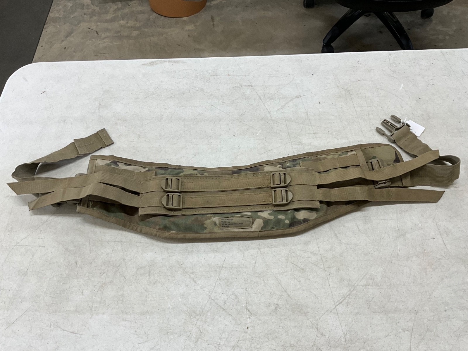 US Army OCP Molle 4000 Airborne Rucksack Hip Belt Multicam USGI Waist Belt