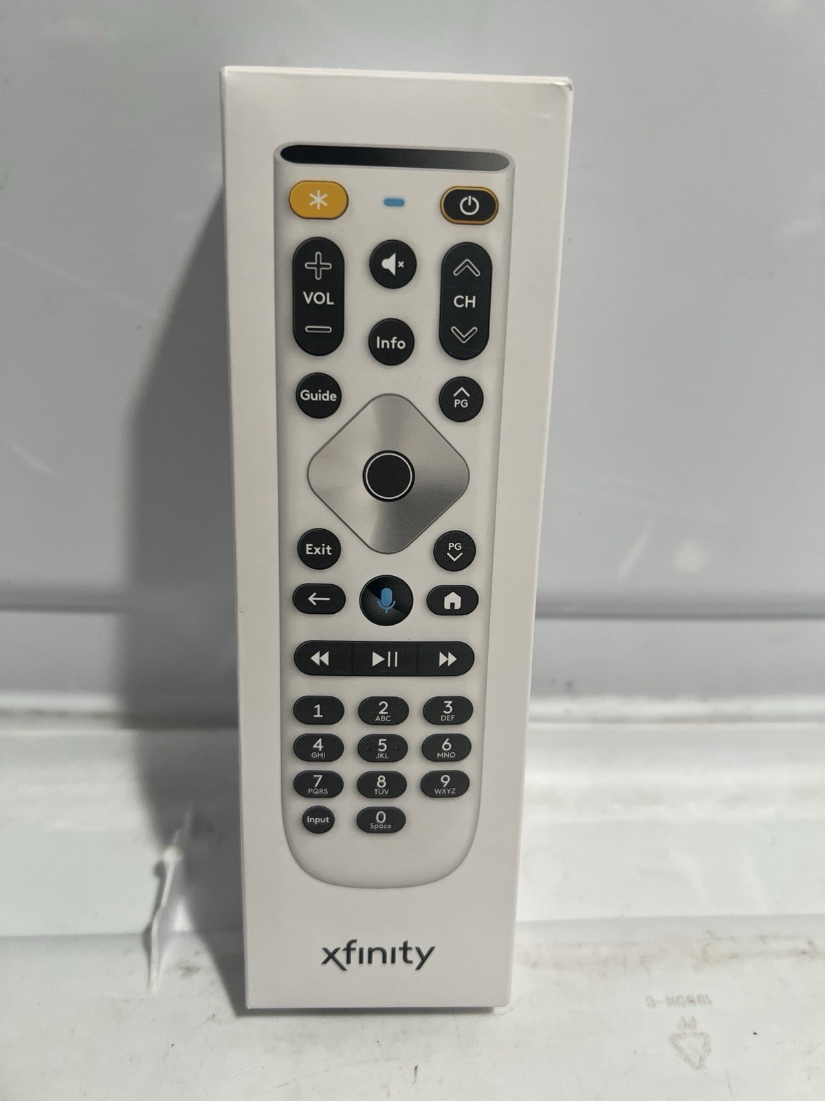 Xfinity XRA Elder Accessibility Large Big Button Voice Remote Control White. New