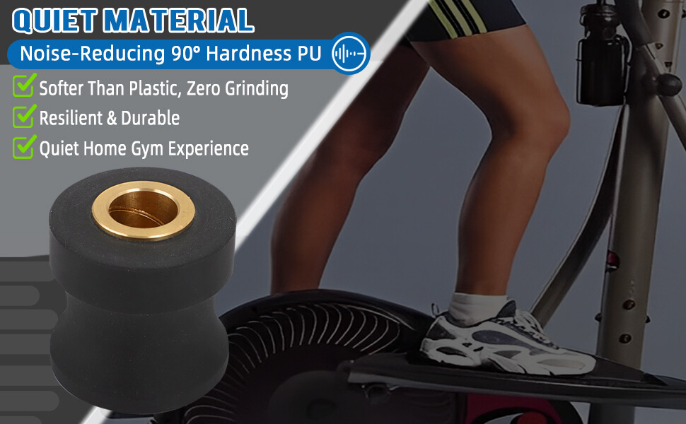 Roller Wheels For Eclipse 1100HR/A Elliptical Exercise Machine 1100hr Parts US