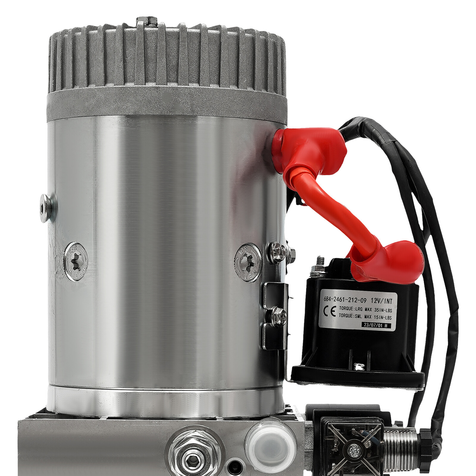 3 Quart Double Acting Hydraulic Pump Dump Trailer Reservoir 12V DC Unit Pack NEW
