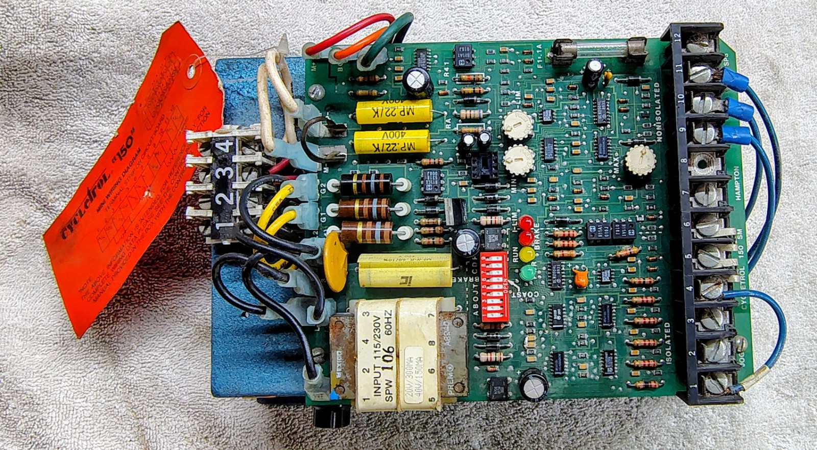 🗽DANFLOSS 150303 CYCLETRON/SURFACE MOUNT DC SPEED CONTROLLER