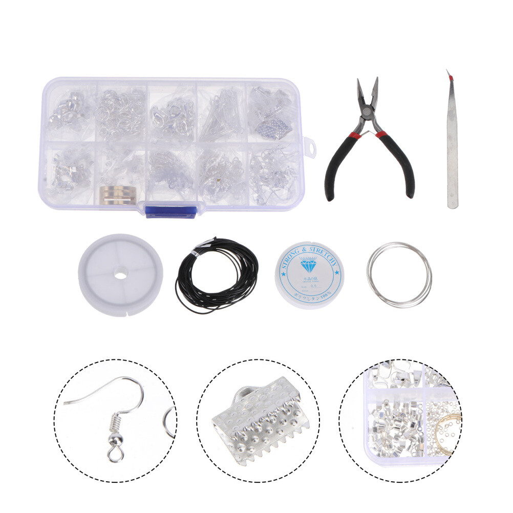 Jewelry Supplies Kit Metal Wires Jewelry Making Tools Kit Jewelry Repair Kit