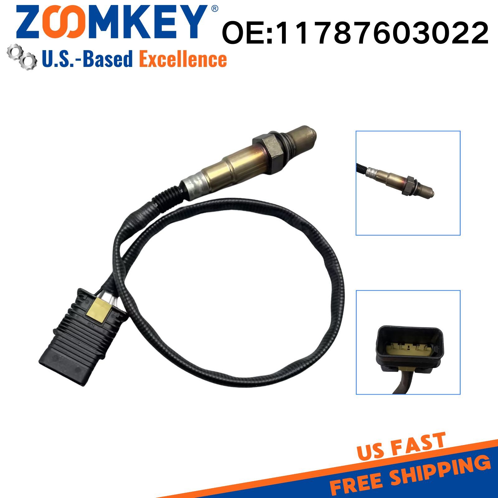Downstream O2 Oxygen Sensor for BMW 135i 335i 535i 640i 740Li xDrive X3 X4 X5 #5
