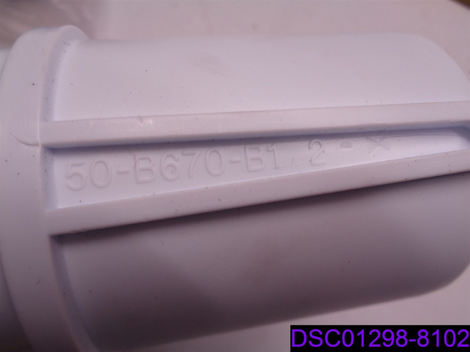 Qty = 4: PVC Replacement Adjustable Legs with Rubber Tips 50-B670-B1