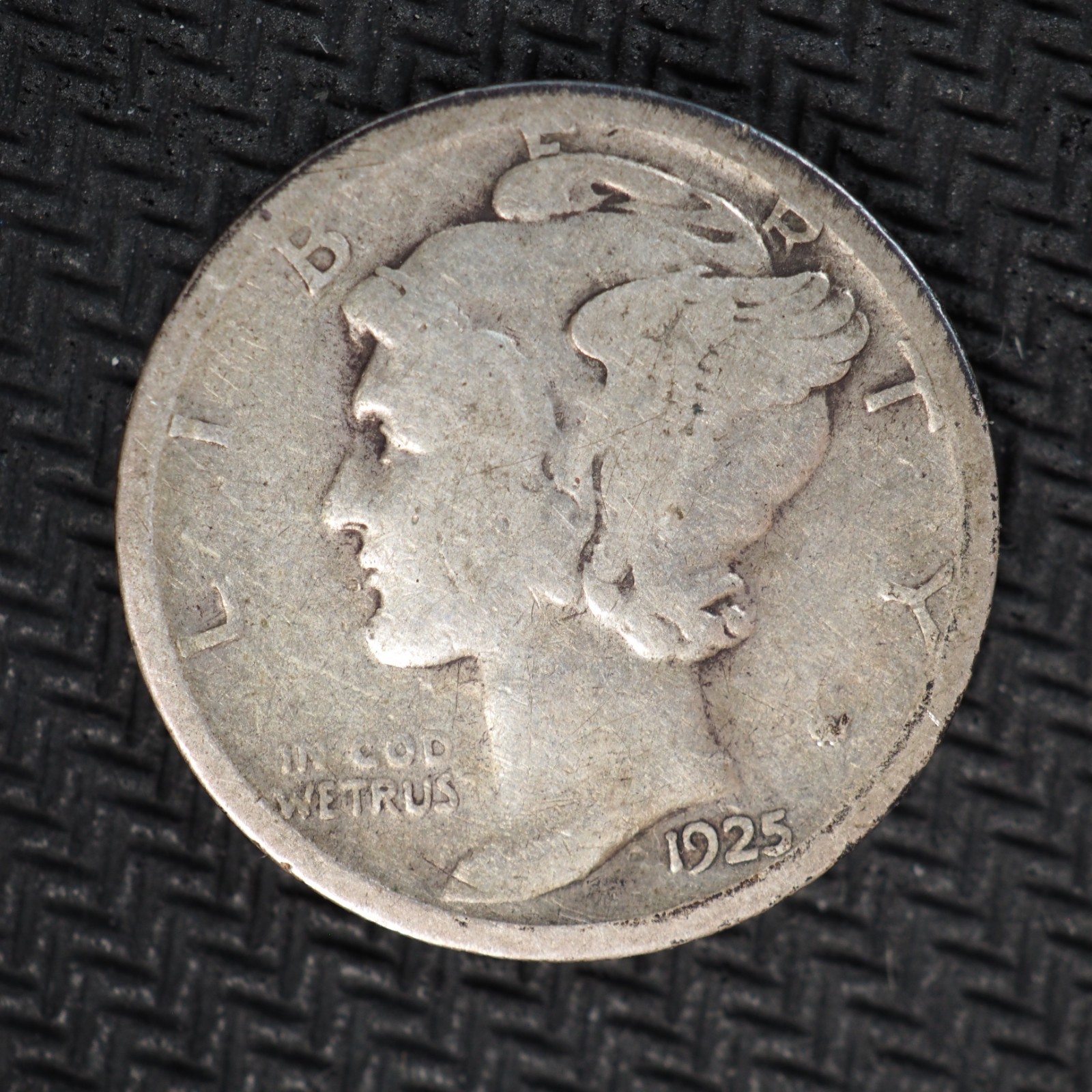1925 *S* MERCURY HEAD SILVER DIME **FREE SHIPPING**C2994