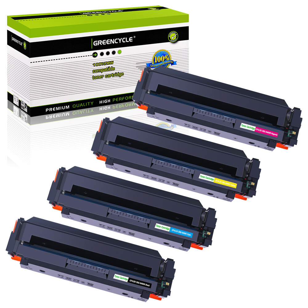 4PK CF410X-CF413X Color Toner Set Fit For HP Color LaserJet M377dw M452nw M477dw