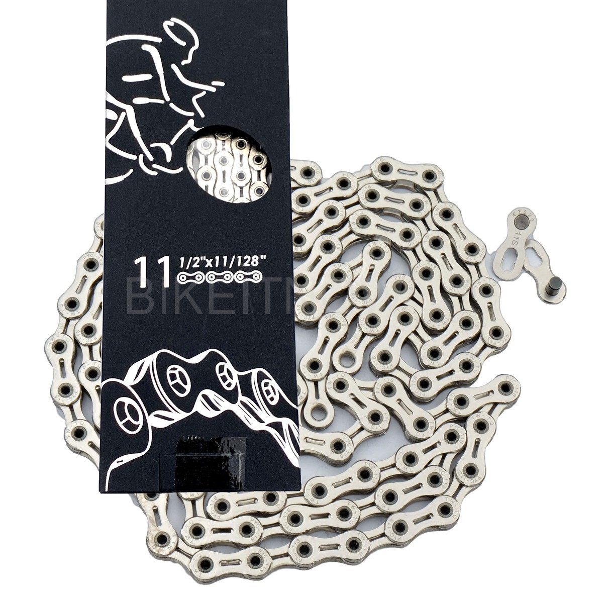 238g SwishTi Bike 11 Speed Chains  for Shimano/Campagnolo/KMC/Sram Silver