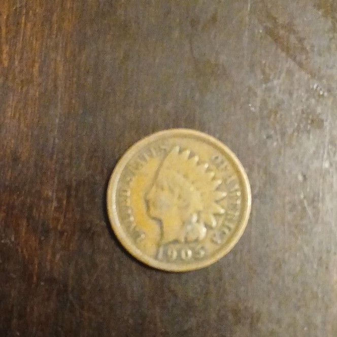 1905 Indian Head Small Cent BN Circulated Business Strike Philadelphia Mint