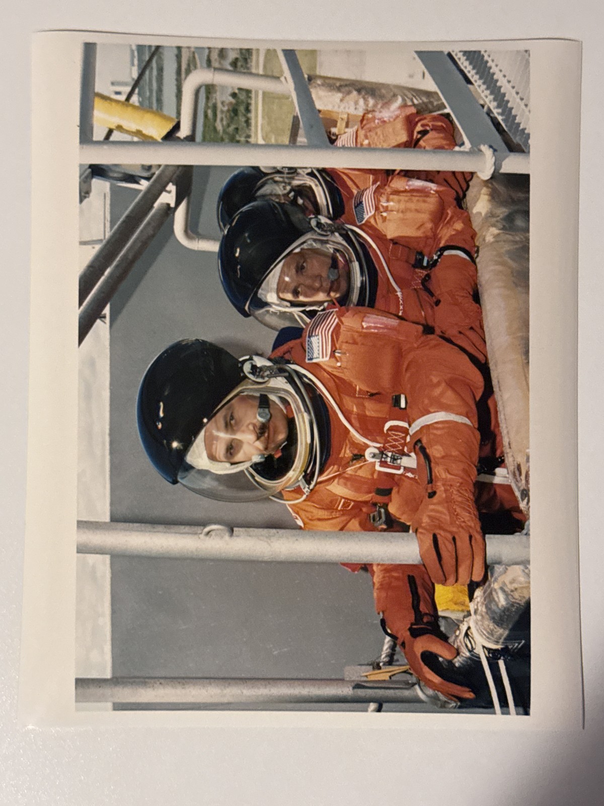 NASA STS-71 Mir Crew Emergency Egress Training Press Photo