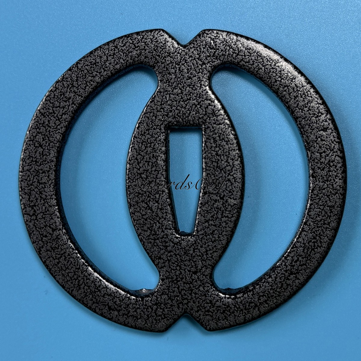 Alloy Musashi Tsuba Hand Guard Plate For Japanese Samurai Katana Wakizashi Tanto