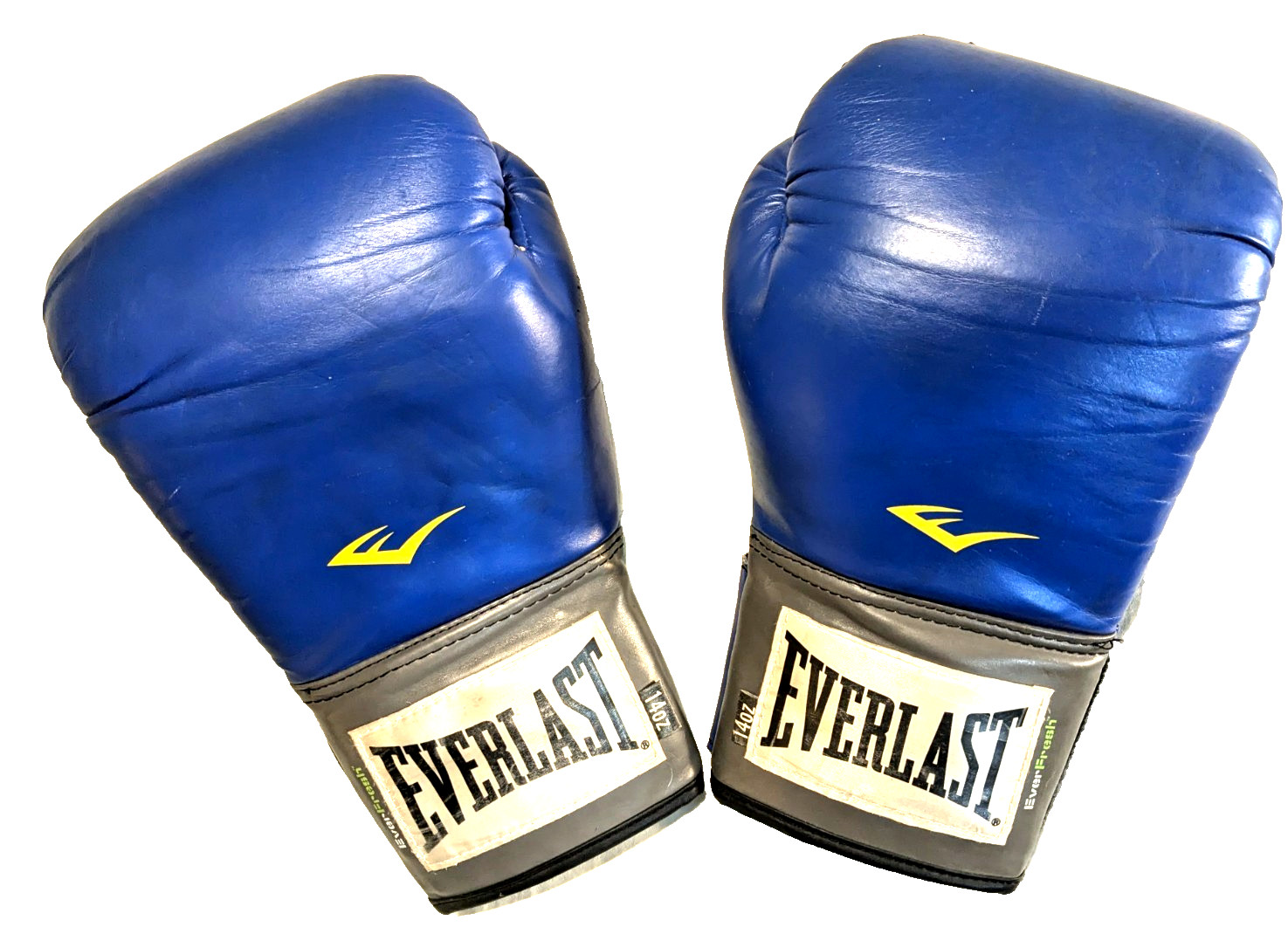 14oz Everlast EverFresh Pro Boxing Gloves Blue