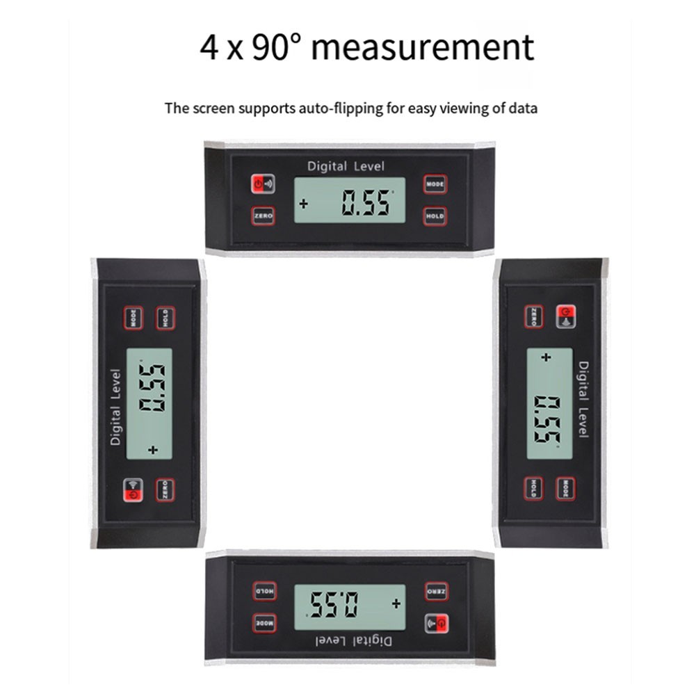 Digital Slope Ruler Level Meter Protractor with Wide Application Range