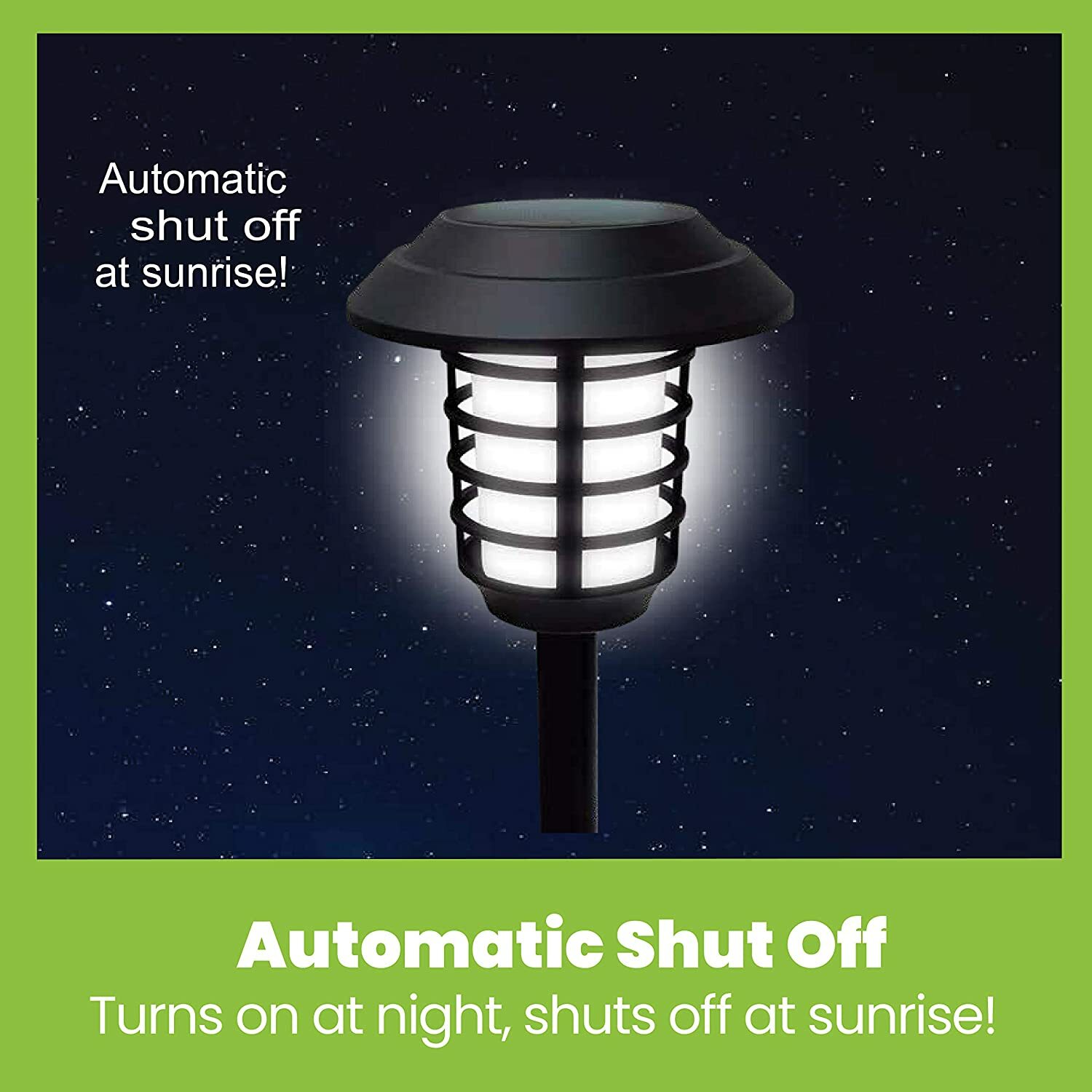Bell + Howell Outdoor Solar Powered 2-in-1 Pathway and Garden Lights - 4 Pack