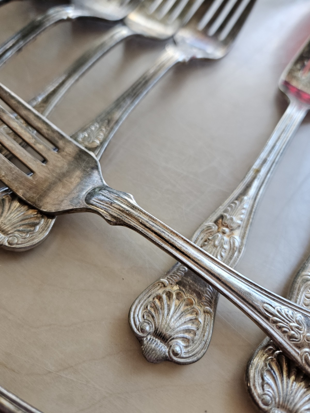 International Silver Co. Kings Pattern Silver Plated 18 Piece