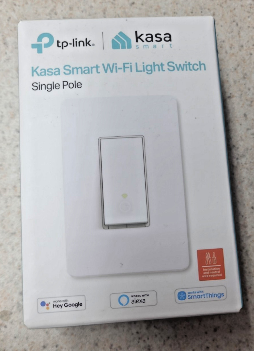 TP-LINK HS200 Smart WiFi Light Switch - White *481