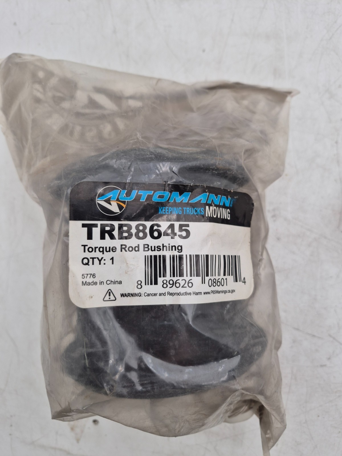 TRB8645 Torque Rod Bushing Chalmers 8962608601 2597472C1 - Type 2 Spigot Joint