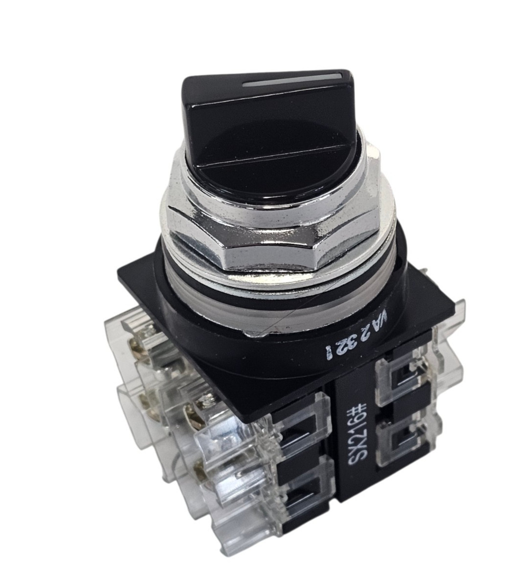NIB GENERAL ELECTRIC CR104PSG32B92 SELECTOR SWITCH BLACK CAP