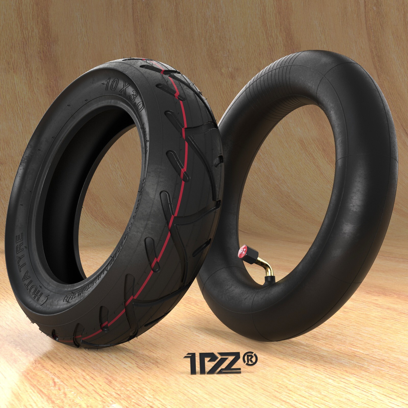 10x3.0 255x80 Inner Tube & Tire Set For Zero10x Vsett 10 Electric Scooter