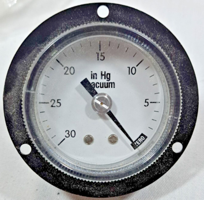 1/8NPT CBM 30 Hg Vacuum Pressure Gauge SPEC 172162A 2" V845FFK 4UA51 NIB