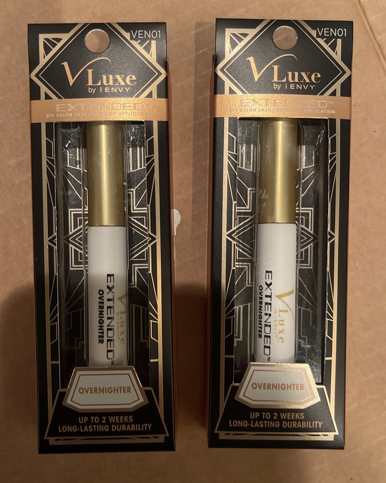 Lot Of 2 V Luxe EXTENDED COLLECTION OVERNIGHTER VEN01 New Free Shipping