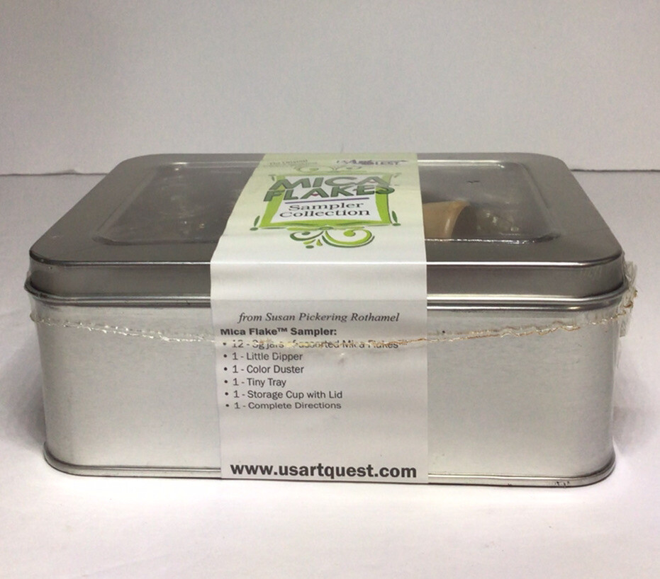 Mica Flakes Sampler Kit Collection US Art Quest Unopened