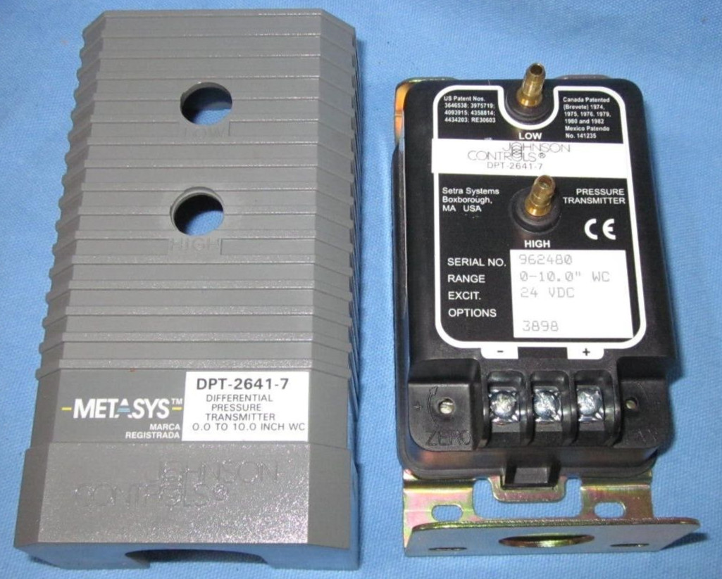 Johnson Controls DPT-2641-7 ~ Diff Pressure Transmitter