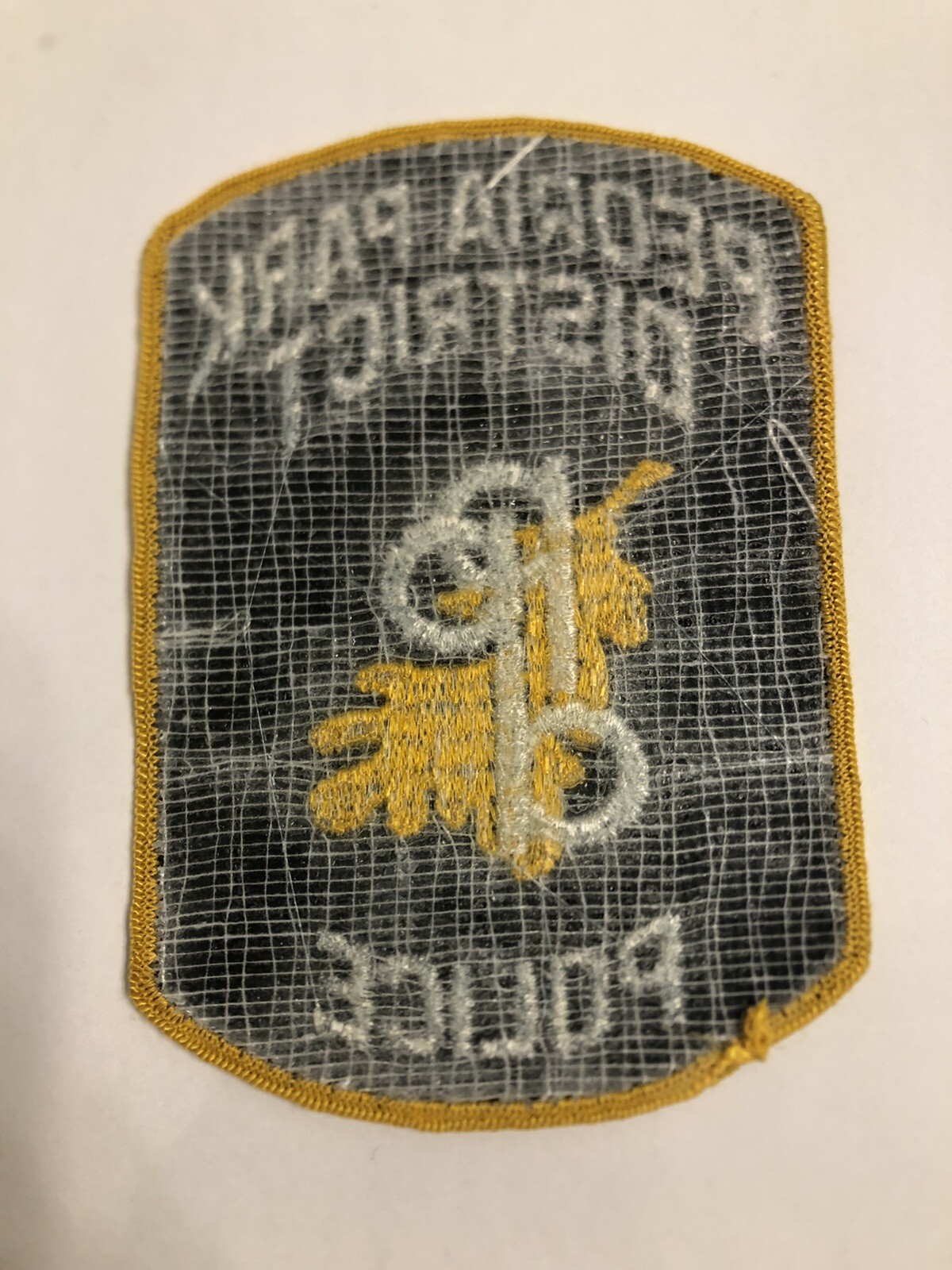 Peoria Park Illinois Police Patch