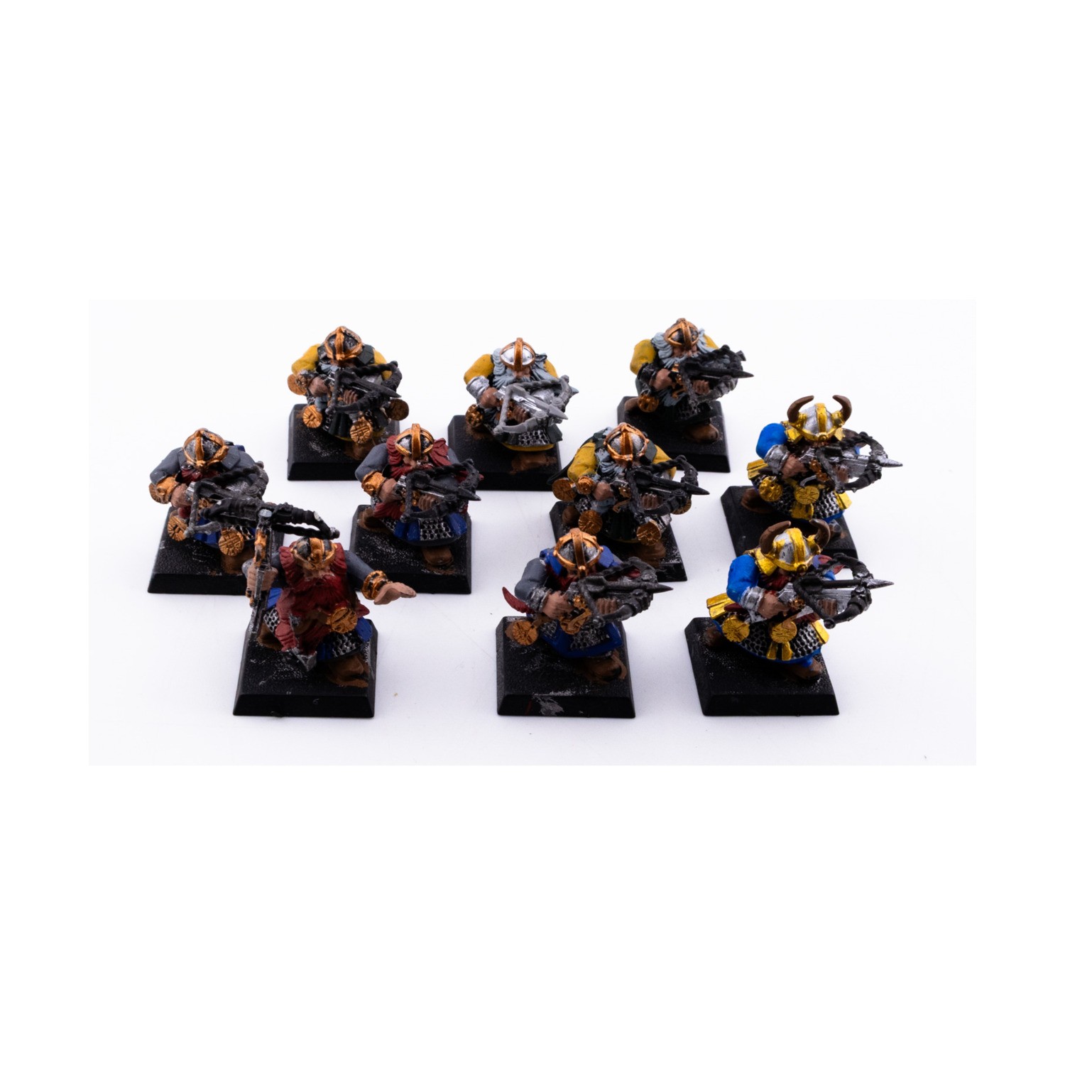 GW WHF Dwarfs Plastic Dwarf Quarrelers #19 NM