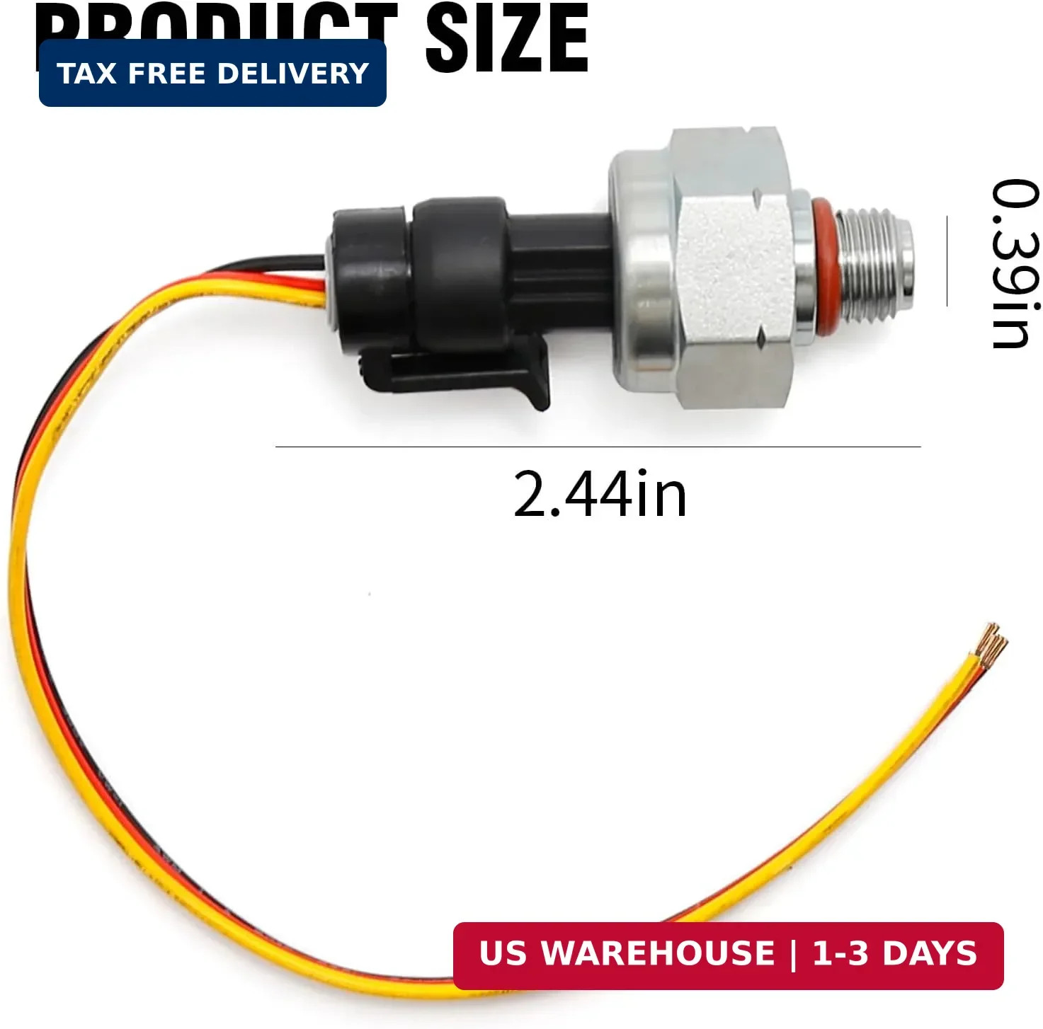 UOIENRT Injection Control Pressure Sensor Replacement for Ford 7.3 Powerstroke E
