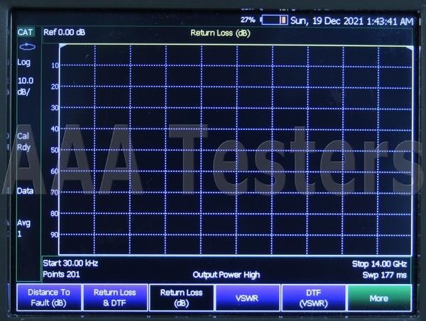 Keysight N9916A FieldFox 14 GHz RF Cable Antenna Combination Analyzer