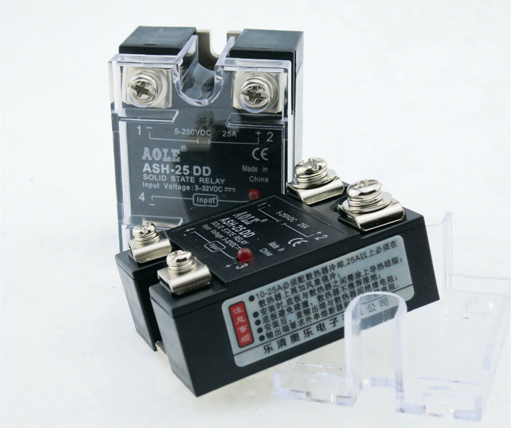 ASH-25DD single-phase DC solid state relay DC-DC 25A JGX-1DD2525