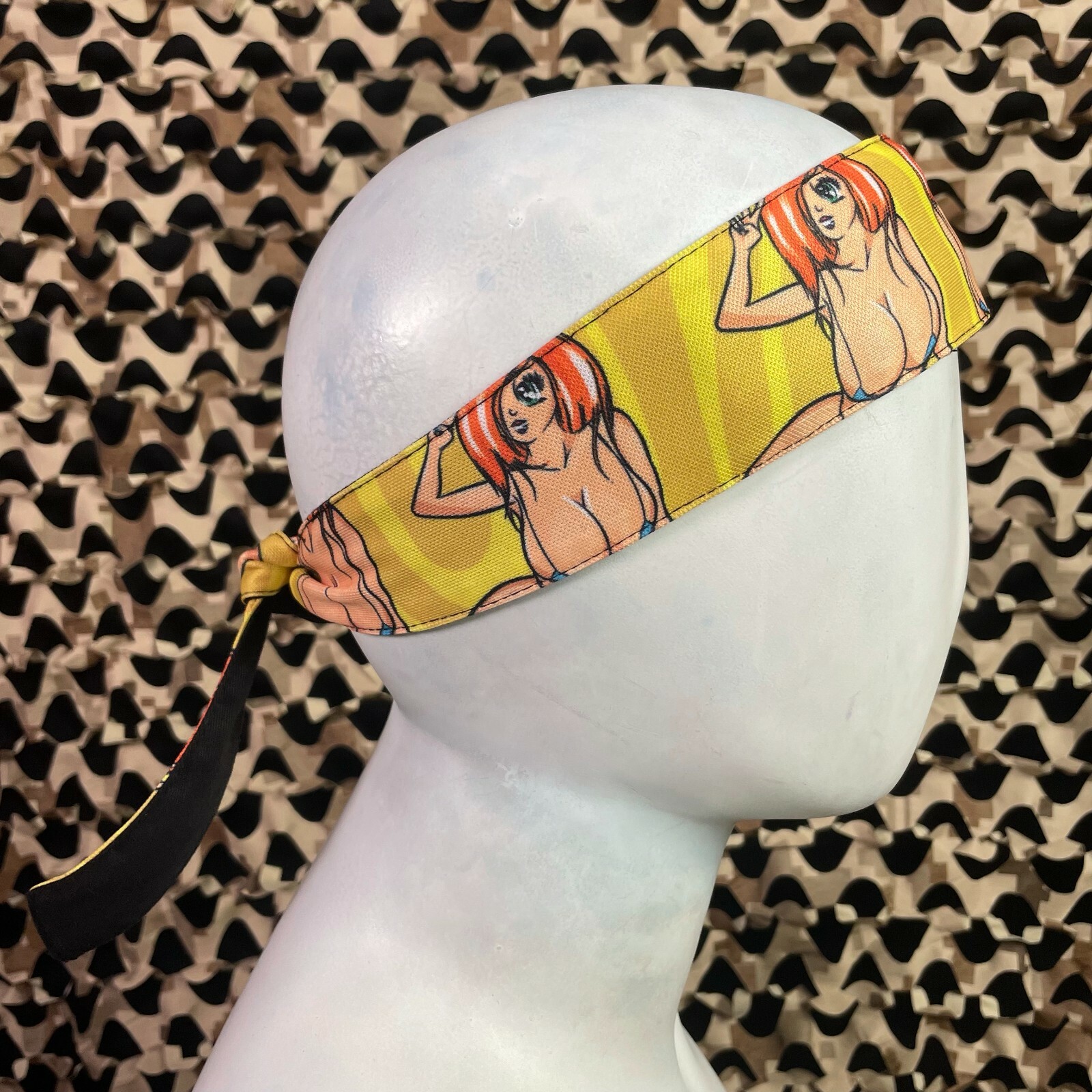 NEW HK Army Headband - Beach Babe Yellow